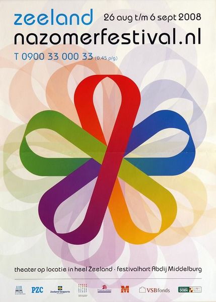 Bestand:Zeeland Nazomerfestival, affiche 2008 (Beeldbank Zeeland, nr. 23146 - ZB).jpg
